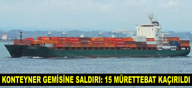 M/V Mozart isimli konteyner gemisine Gine Körfezi’nde korsan saldırısı: 15 mürettebat kaçırıldı