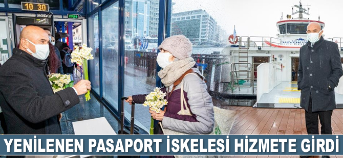 Yenilenen Pasaport İskelesi hizmete girdi