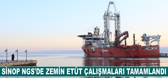 Sinop NGS'de sismik ve zemin etüt çalışmaları tamamlandı