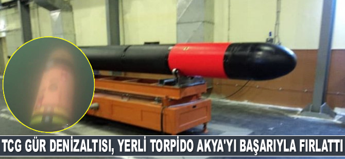 Roketsan’ın ürettiği yerli torpido Akya başarıyla fırlatıldı