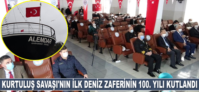 Kurtuluş Savaşı’nın ilk deniz zaferinin 100. yılı kutlandı