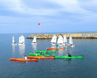 Ordu’da kano ve yelken sporuna büyük ilgi var