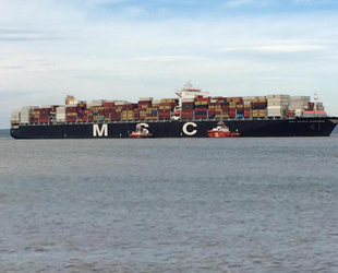 MSC Maria Saveria konteyner gemisi, Çanakkale Boğazı'nda arızalandı