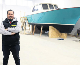 Girişimci Hasan Kocabıyık, Denizli’den Hırvatistan’a tekne ihraç edecek