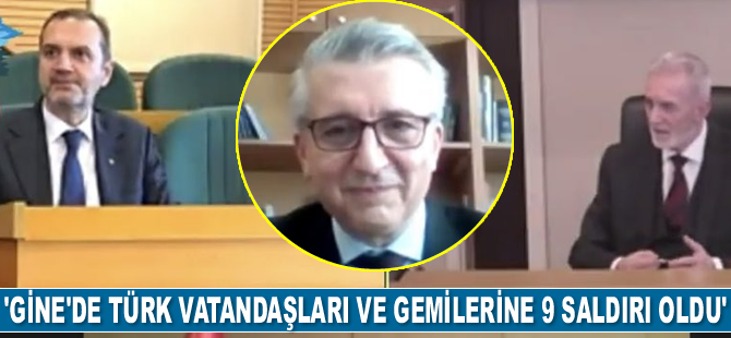 Çağatay Erciyes: Gine Körfezi’nde Türk vatandaşları ve gemilerine 9 saldırı oldu