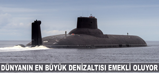 Dünyanın en büyük denizaltısı 'Dmitry Donskoy 941' emekli oluyor