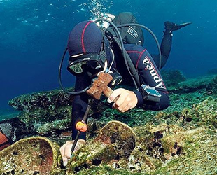 Ege Denizi’nde hazinelerle dolu bir gemi enkazı ortaya çıktı