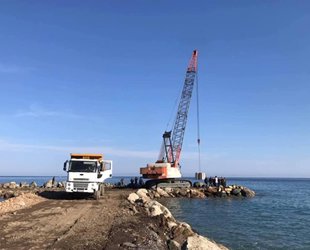 Sahil Tahkimatı Projesi’ne 8 milyon 742 bin lira ödenek aktarıldı