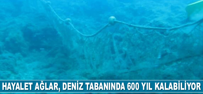 Hayalet ağlar, 600 yıl çürümeden deniz tabanında kalabiliyor