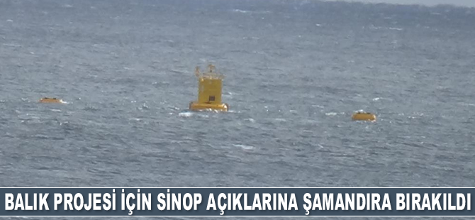 Sinop açıklarına şamandıra bırakıldı