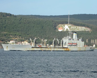 ABD savaş gemisi, Çanakkale Boğazı’ndan geçti