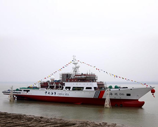 Haixun 06 gemisi, Taiwan Boğazı’nda göreve başladı