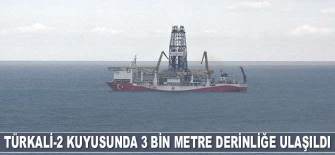 Türkali-2 kuyusunda 3 bin metre derinliğe ulaşıldı