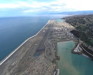 Rize-Artvin Havalimanı'nın yüzde 80’i tamamlandı