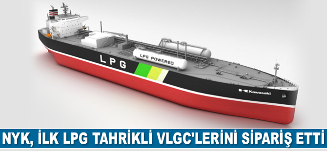 NYK, ilk LPG tahrikli VLGC'lerini sipariş etti