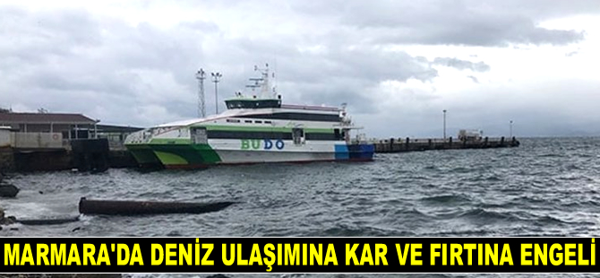 İDO ve BUDO’nun bazı seferleri iptal edildi