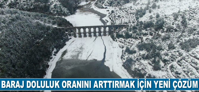 İstanbul'da baraj doluluk oranı cadde ve sokaklardan toplanan karlarla yükseltiliyor