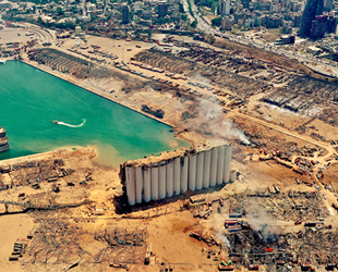 Beyrut Limanı’nda onarım çalışmaları yavaş ilerliyor
