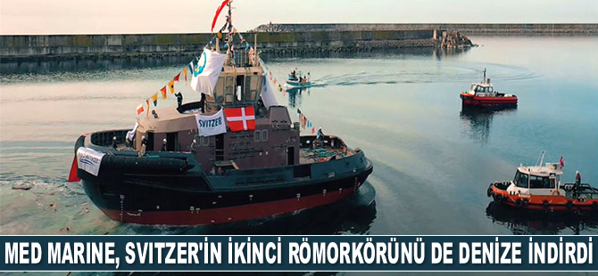 Med Marine, Svitzer’in ikinci römorkörünü de denize indirdi