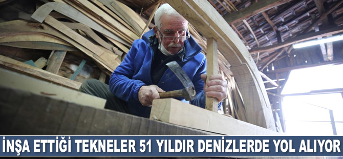 İbrahim Karakaş, 51 yılda 240 ahşap tekne inşa etti