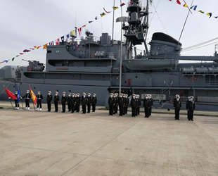 SNMCMG-2'nin komutası Türk Deniz Kuvvetleri Komutanlığı'na devredildi