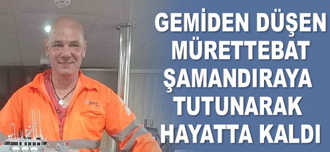 Pasifik Okyanusu’nda gemiden düşen mürettebat, şamandıraya tutunarak hayatta kaldı