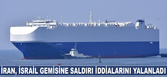 İran, İsrail gemisini hedef aldığına yönelik iddiaları yalanladı