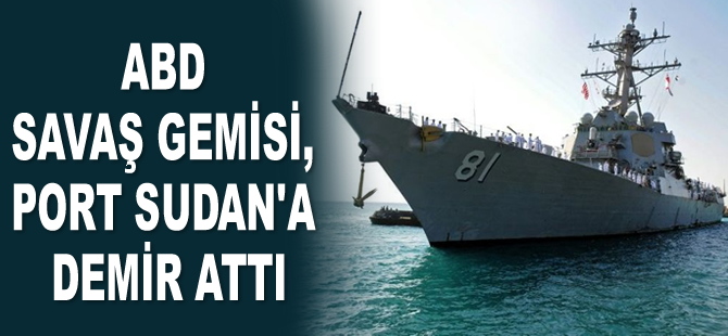 USS Winston S. Churchill destroyeri, Port Sudan'a demir attı