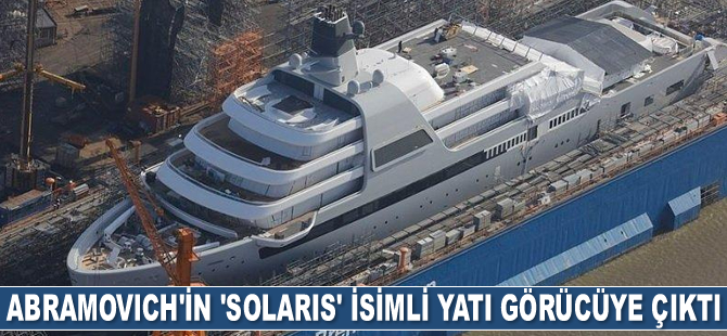 Abramovich'in 'Solaris' isimli yatı görücüye çıktı