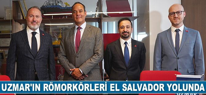 UZMAR, Saam Towage El Salvador ile römorkör teslim protokolü imzaladı
