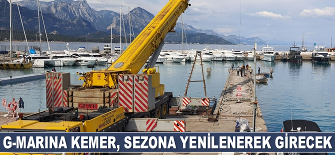G-Marina Kemer, sezona yenilenerek girecek