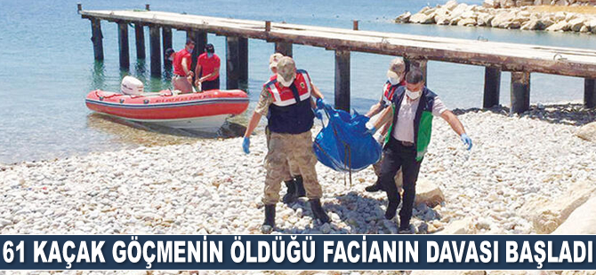 Van Gölü'nde 61 kaçak göçmenin öldüğü facianın davası başladı