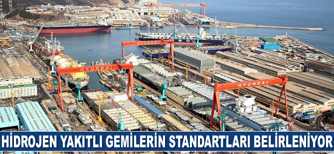 Kore, hidrojen yakıtlı gemilerin standartlarını belirlemek için ilk adımı atıyor