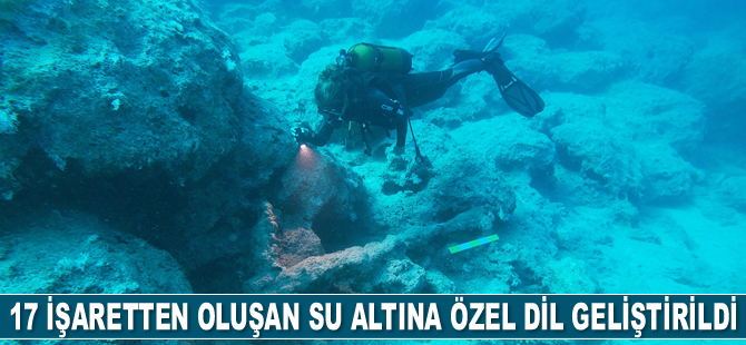 Arkeologlar, su altına özel dil geliştirdi