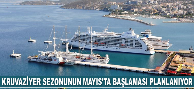 Türkiye’de kruvaziyer sezonunun Mayıs’ta başlaması planlanıyor