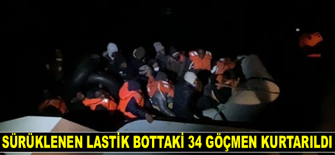 Düzensiz göçmenlerin imdadına Sahil Güvenlik yetişti