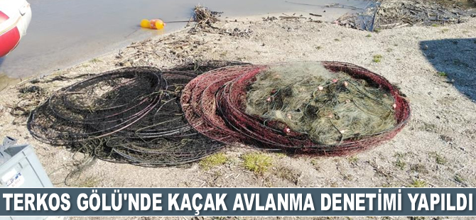 Terkos Gölü'nde kaçak olarak avlanan balıklar suya bırakıldı