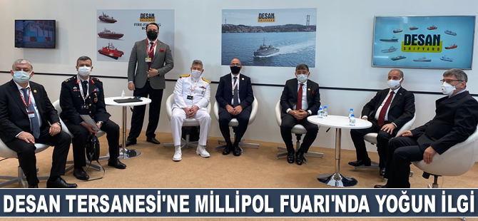 Desan Tersanesi, MilliPol Fuarı’nda yoğun ilgi gördü