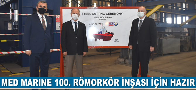 Med Marine, Ereğli Tersanesi’nde 100. römorkörü inşa edecek
