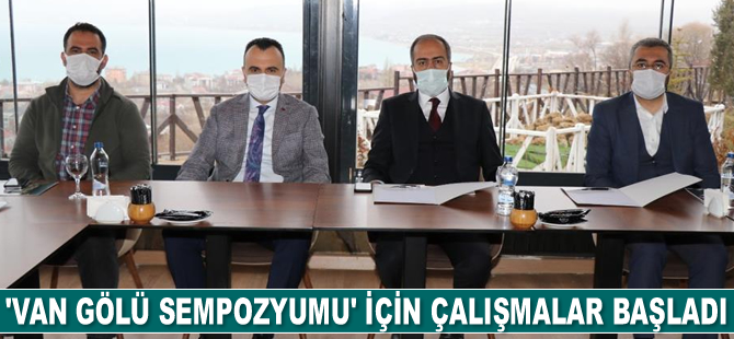 'Van Gölü Sempozyumu' için hazırlık çalışmaları başladı