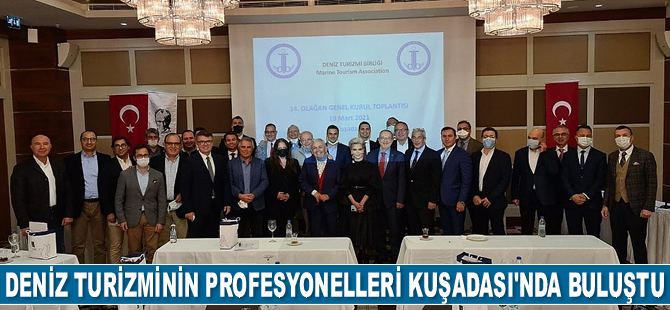 Deniz turizminin profesyonelleri Kuşadası'nda buluştu