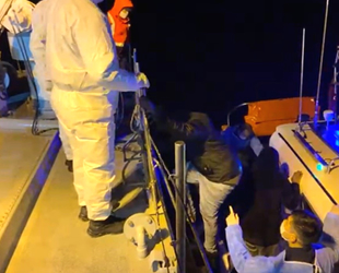 Adada mahsur kalan 36 düzensiz göçmen kurtarıldı