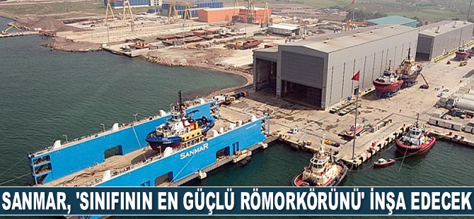 Sanmar, İzmit Körfezi’nde ‘sınıfının en güçlü römorkörünü’ inşa edecek