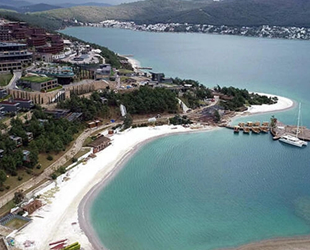 Bodrum kıyılarının yüzde 40’ı Maldivler’e döndü