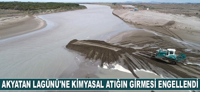 Akyatan Lagünü’ne kimyasal atığın girmesi engellendi