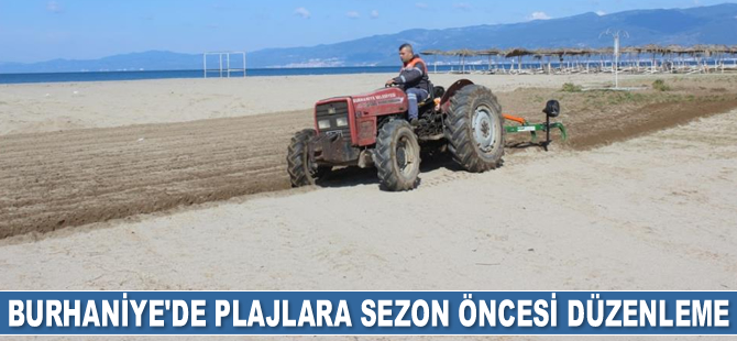 Burhaniye’de plajlar düzenleniyor