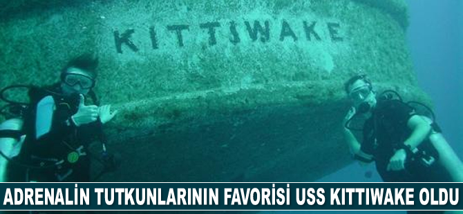 Adrenalin tutkunlarının favorisi USS Kittiwake gemisi oldu