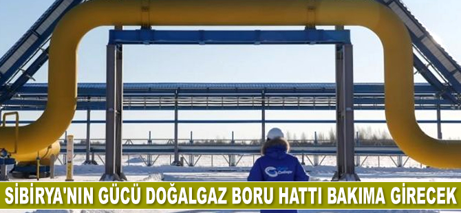 Sibirya'nın Gücü Doğalgaz Boru Hattı bakıma girecek