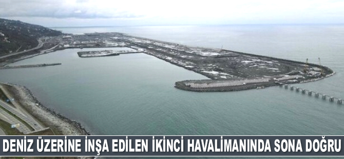 Rize-Artvin Havalimanı’nın yüzde 80'i tamamlandı