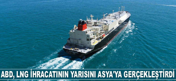 ABD, 2020’de LNG ihracatının yarısını Asya’ya gerçekleştirdi